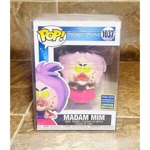Funko Pop Madam Mim #1101 The Sword In The Stone Wondrous Con Disney +Protector